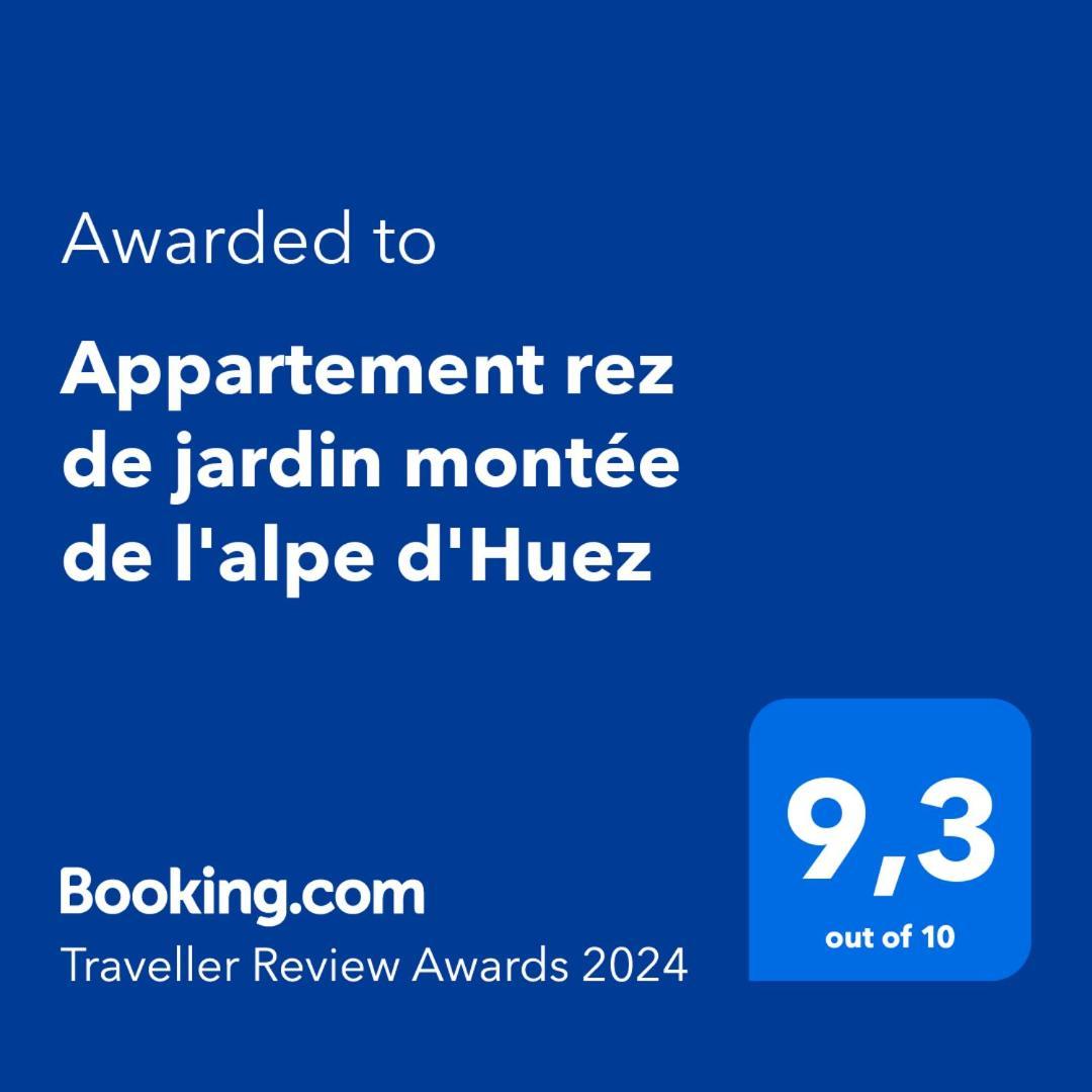 Appartement Rez De Jardin Montee De L'Alpe D'Huez La Garde  Luaran gambar